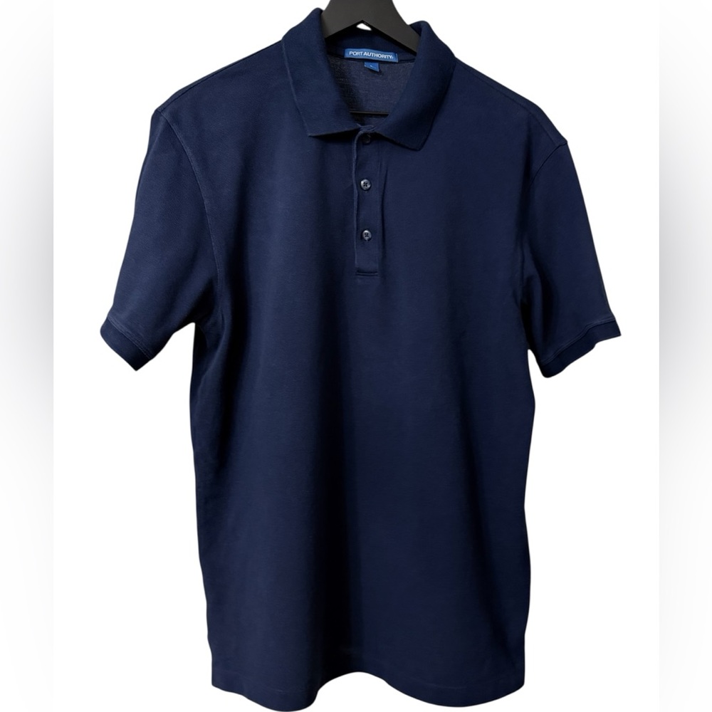 Port Authority Men’s Blue Polo Shirt Classic Design
